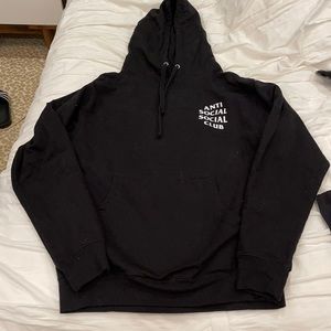 Anti social club hoodie